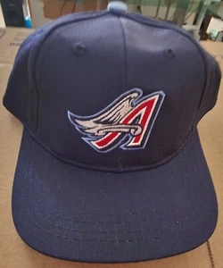 ANAHEIM ANGELS ORIGINAL LOGO HIGH QUALITY STITCHED ADJUSTABLE INFANT BABY CAP - Picture 1 of 6