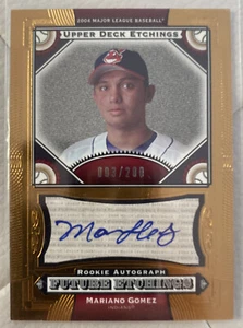 2004 Mariano Gomez Upper Deck Insert #133 Signed 003/200 Indians - Picture 1 of 4