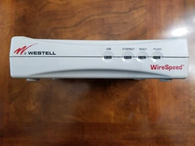 Wind River Westell, Inc. Wire Speed DSL Modem #  A90-210015-04 Data & Ethernet. - Image 1 of 3
