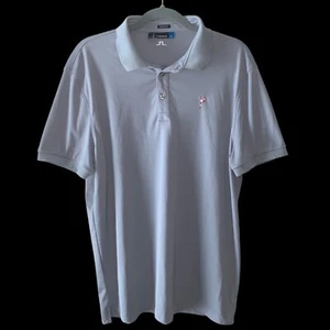 HERREN GR XL EXTRA LARGE J LINDBERG GRAU GOLF POLO TOP ZUSTAND - Bild 1 von 7