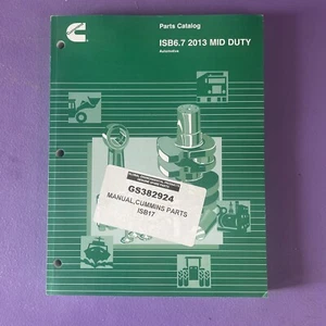 Cummins Parts Catalog Manual ISB6.7 2013 MID DUTY - Bild 1 von 4