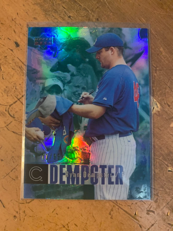 2006 Upper Deck Special F/X Green (#'d/99) - #102 Ryan Dempster - Image 1 of 1