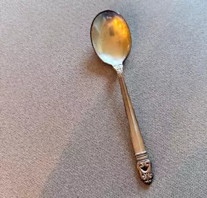 Royal Danish International Sterlingsilber individueller Suppenlöffel kein Mono - Bild 1 von 6