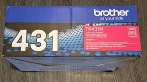 Nuovo toner stampante magenta Brother TN431M resa standard originale sigillato OEM - Foto 1 di 2