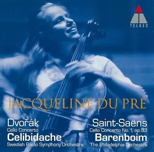 Dvorak/Saint-Saëns Concertos Barenboim CD Jacqueline Du Pre Cello - Picture 1 of 1