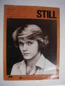 STILL Sheet Music JOHN SCHNEIDER 1979 Lionel Richie - Picture 1 of 2