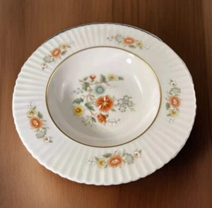 Tazón de sopa LENOX Temple Blossom Rim 8-1/2"" hecho en EE. UU. - Imagen 1 de 7