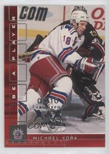 2001-02 ITG Be A Player Memorabilia Ruby Fall Expo /10 Mike York Michael #18