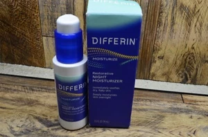 Crema de Noche Differin con Ácido Hialurónico, Hidratante de Noche Restauradora por el - Imagen 1 de 2