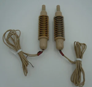 AURORA TJET 2 TAN & CHROME PUSH BUTTON SPEED CONTROLS ~ CLEAN ~ TESTED ~ VN - Picture 1 of 4