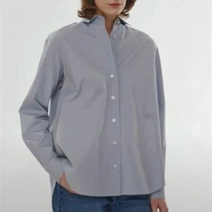 Toteme Women's Cotton Embroidery Loose Long-sleeved Short Casual Shirt - Picture 1 of 17
