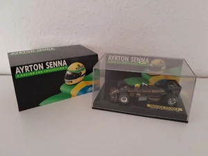 Minichamps 1:43 Ayrton Senna "Lotus 97 T-Renault 1985" ¡¡NUEVO!!! - Imagen 1 de 7