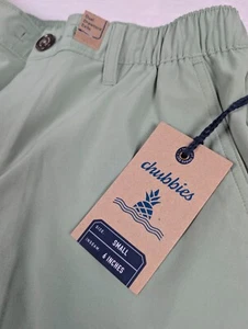 Chubbies Everywhere Shorts Uomo Piccolo Verde Chiaro 6" Le Altitudini Nuovo con etichette... - Foto 1 di 9