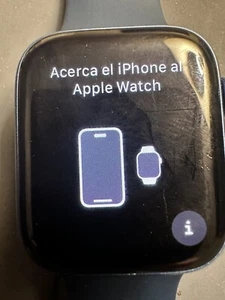 Apple Watch Series 7 45mm Blue Aluminum Case with Abyss Blue Sport Band... - Picture 1 of 5