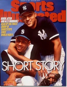 February 24, 1997 Derek Jeter & Alex Rodriguez SPORTS ILLUSTRATED NO LABEL - Picture 1 of 1