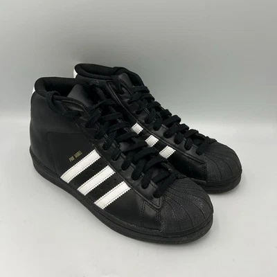 Adidas Pro Model Black Sneakers Shoes Men’s Size 6 - Image 1 of 4