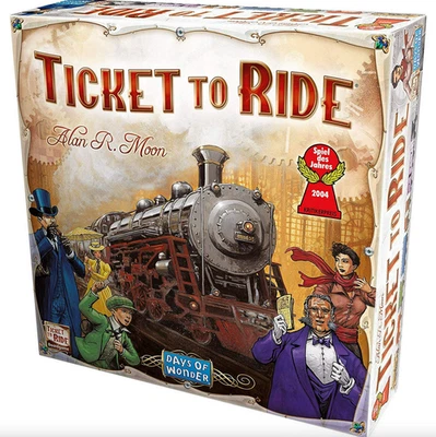 Ticket to Ride Strategy Board Game for Ages 8 and up, from Asmodee - Image 1 of 4