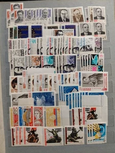 SMT, Russia Soviet Union LOT OF MULTIPLES STAMPS AND SETS ALL SUPERB MNH LOT 4 - Picture 1 of 2