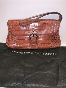 Cartera/muñequera clutch Adrienne Vittadini vintage usada en excelente estado con etiqueta original $176 - Imagen 1 de 8