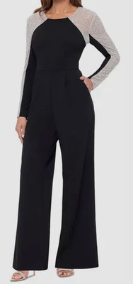 Mono XSCAPE para mujer negro adornado en bloques de colores talla 8 Foto 1 de 3