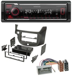 Kenwood MP3 Bluetooth USB DAB Autoradio für Honda Jazz (ab 2009) dunkelgrau - Bild 1 von 7