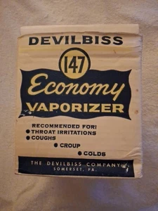 Devilbiss 147 Economy Vaporizer Humidifier Unused in Original Box 110-120 Volts - Picture 1 of 14
