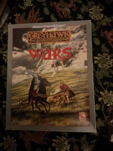Greyhawk Adventures "Wars" Boxed Set - AD&D 2nd 1991 Dungeons and Dragons M1649 - Bild 1 von 9