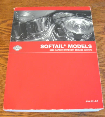 Harley-Davidson Softail Service Shop 2005 tren nocturno manual Fatboy OEM XLNT Foto 1 de 4
