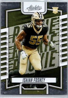 2023 Panini Absolute #166 Isaiah Foskey Retail - Image 1 of 2