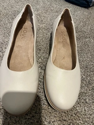 Soul Naturalizer Idea-Ballet Flats CREAM Women's Size 12M - image 1 of 4