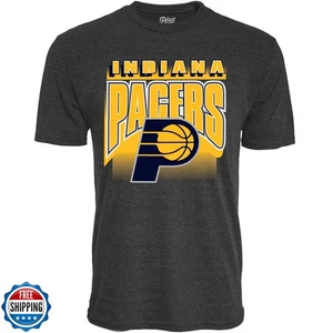 Indiana Pacers NBA Officially Licensed Tri-Blend T-Shirt Starters Black, XX-L - Picture 1 of 3