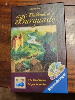 The Castles of Burgundy Card Game - Ravensburger Stefan Feld Complete and Unused - Image 1 of 2