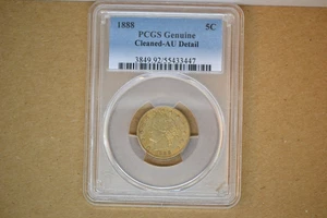 1888 Liberty Head Nickel- PCGS AU Details. Very Tough Date. - Picture 1 of 3