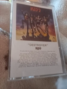1976 KISS DESTROYER HARD ROCK CASSETTE. Tested. Very good. Gene Simmons - Picture 1 of 3