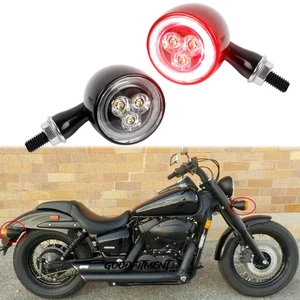 2x Motorcycle Rear Turn Signals Blinker Brake Light For Honda Shadow Phantom 750 - Picture 1 of 16