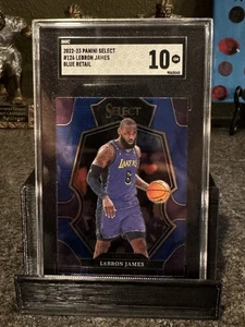 2022-23 Panini Select Premier Level #126 LeBron James Blue Retail Prizm SGC 10 - Bild 1 von 2
