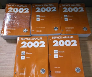 2002 CHEVY SILVERADO GMC SIERRA TRUCK SERVICE SHOP REPAIR WORKSHOP MANUAL - Picture 1 of 15
