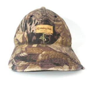 Vintage Remington Camo Hunting Hat Cap - Outdoor Caps - USA- Adjustable - Imagen 1 de 6