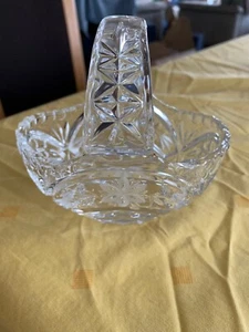 Bleikristall Korb Henkelkorb Glaskorb Glasschale Glaswaren - Bild 1 von 4