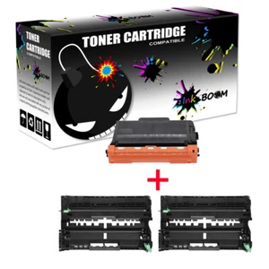 1 tóner y 2 tambores se adaptan a Brother TN850 DR820 MFC-L5700DW MFC-L6700DW HL-L6400DWT - Imagen 1 de 1