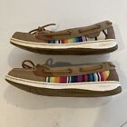 Sperry Top-Sider Vertical Color Stripes Boat Shoes Women’s 7 m STS90025