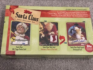 2007 Topps Santa Claus Holiday Set Sealed Box Rookie Card /Relic /AUTO Mint Rare