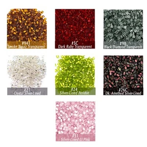 TOHO 11/0 Triangle Seed Beads, Japanese Glass Seed Beads - 10g - Picture 1 of 28
