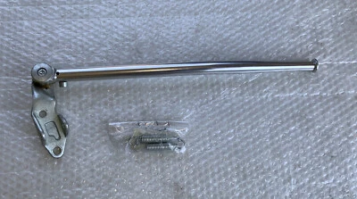 CAVALLETTO LATERALE SIDE STAND MOTO ENDURO CON SUPPORTO PEDANA “VINTAGE” - Immagine 1 di 4