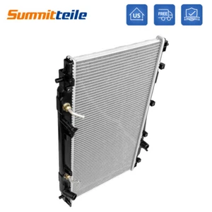 Radiador de aluminio con enfriador de aceite de transmisión para Honda Civic Acura EL 2001-2005 1,7 L - Imagen 1 de 15
