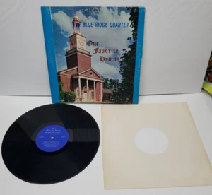 The Blue Ridge Quartet – Our Favorite Hymns - 91259 - 1970 - GOSPEL PLEASE READ - Imagen 1 de 8