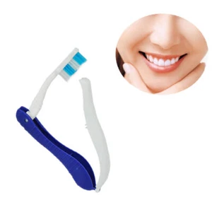 3pcs Outdoor Sanitari Pieghevole Spazzolino da Denti Set da Viaggio Campeggio Tool DE Nice - Foto 1 di 11