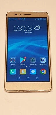 Huawei Honor 5X KIW-L22-16 Ir - RAM 3Go Vidrio Ranurado En Superior De Lado / 51 - Imagen 1 de 4
