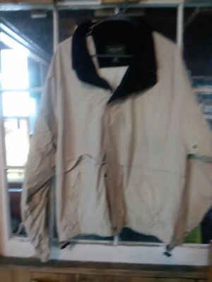 Dockers Men's Large Beige Golf Jacket - Image 1 of 4