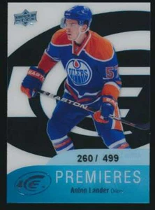 UD Ice Premieres Anton Lander RC 260/499 #86 2011-12 - Imagen 1 de 2